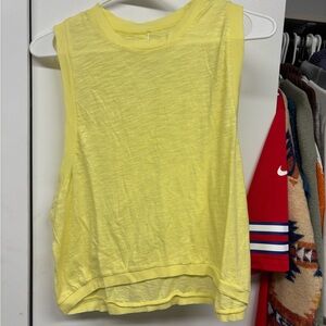 Yellow Sleeveless Women's Top Free People